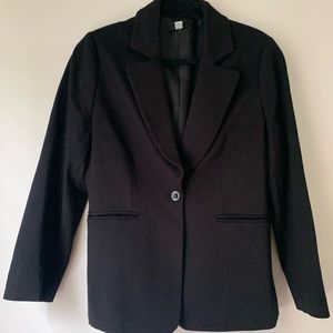 Saks 5th Ave Black Blazer size M